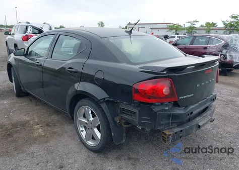 2013 Dodge Avenger Sxt из США, поврежденный, VIN 1C3CDZCB6DN576272